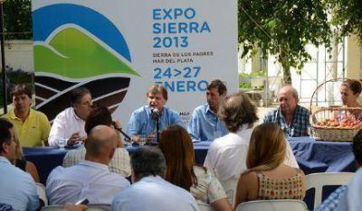 Presentaron la primera Expo Sierra que tendr� sede la Plaza del Agua