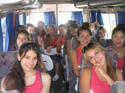 Concentraci�n de candidatas a Reina Nacional del Sol 2013