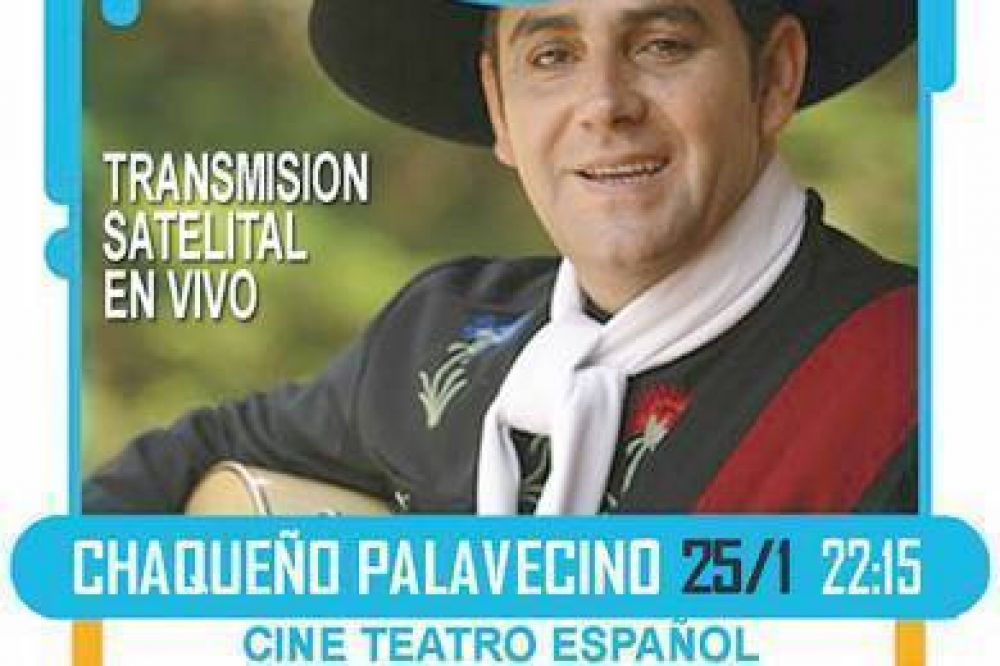 Recital del Chaque�o Palavecino abre el Plan Nacional Igualdad Cultural en Comodoro