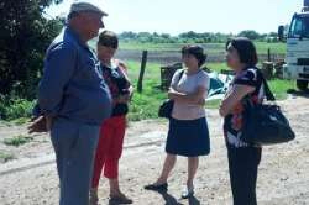 La CC-ARI sigue de recorrida y se reuni� con productores