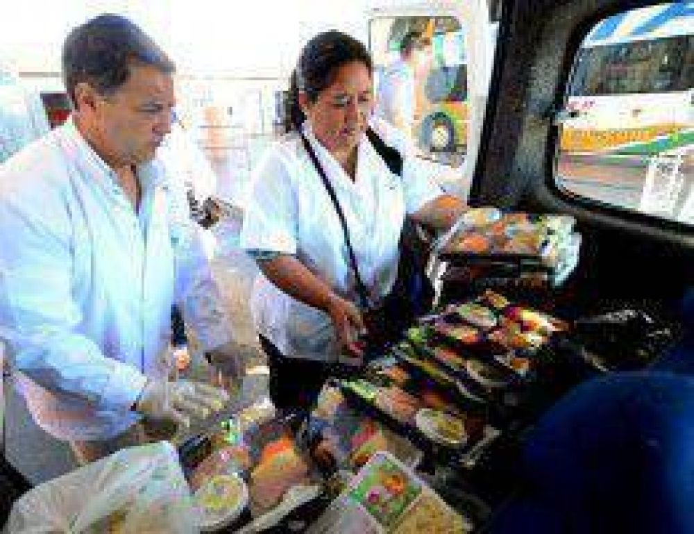 Decomisaron m�s de un centenar de viandas
