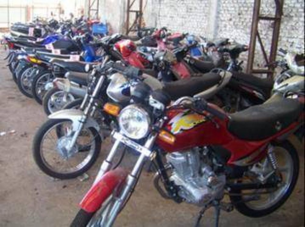 Intenso operativo urbano: secuestraron 44 motocicletas