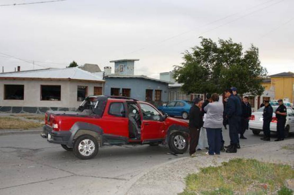 Colisin en calles Vlez Sarsfield y Provincias Unidas