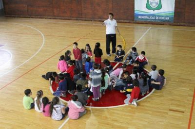 M�s de 500 ni�os en la colonia de vacaciones
