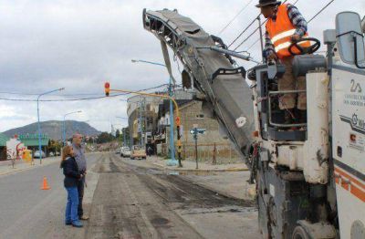Trabajos en las calles: avanza el fresado