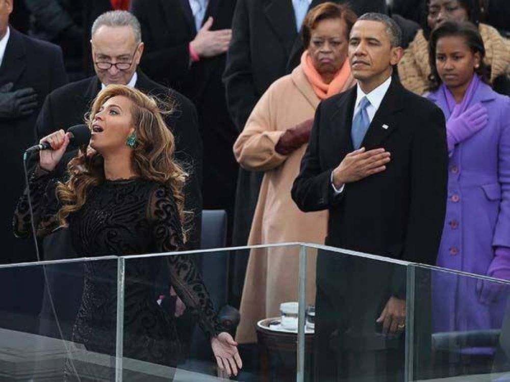 Confirmado: Beyonc� hizo playback en la fiesta de asunci�n de Barack Obama