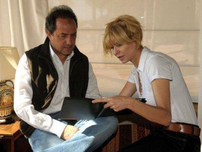 La carrera al 2015: "Scioli ser�a un muy buen Presidente", dijo su esposa