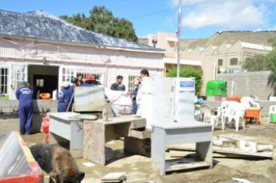 Funcionarios provinciales supervisaron tareas de limpieza de calles