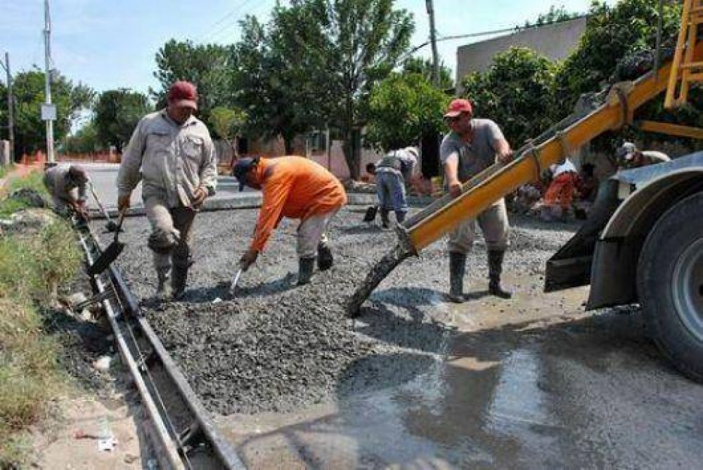 Pavimentaci�n: lleg� el turno del Ba�ado Norte