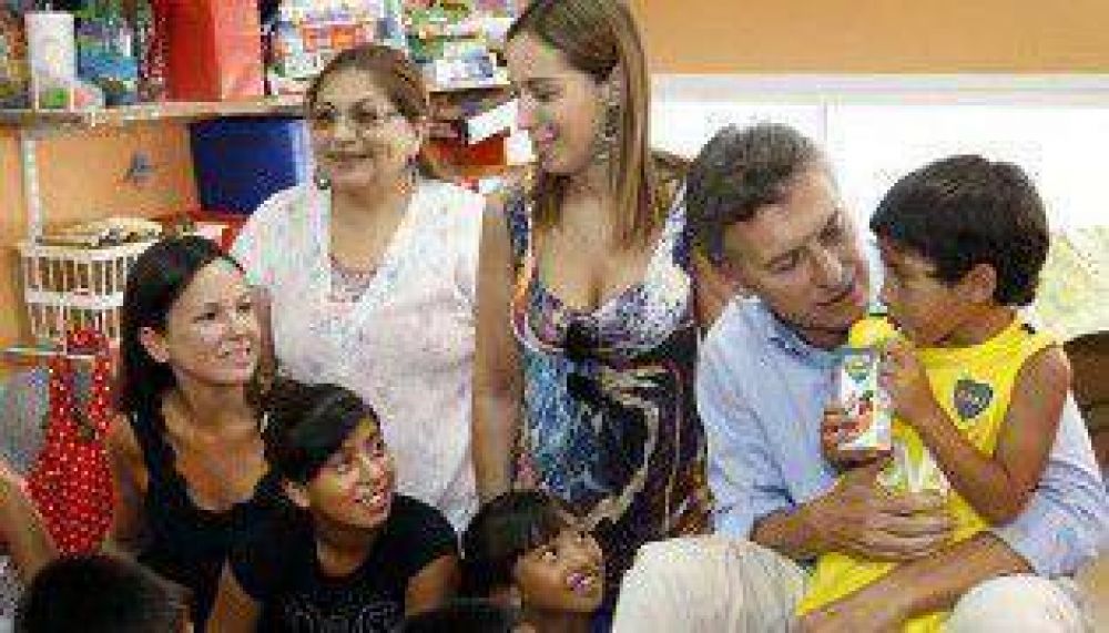 Macri, Vidal y Stanley en Villa Soldati