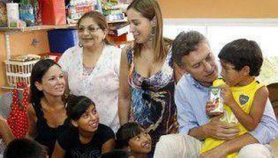 Macri, Vidal y Stanley en Villa Soldati