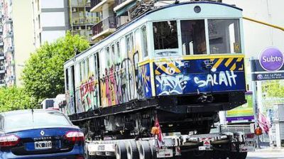 Subte A: mudan los viejos vagones