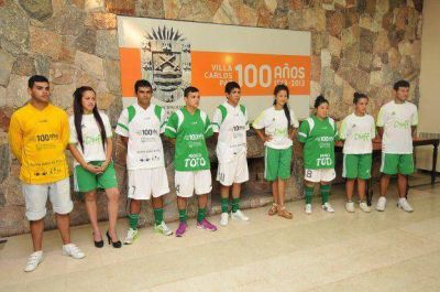 Presentaron la nueva indumentaria de Sportivo Brasil para el Argentino C