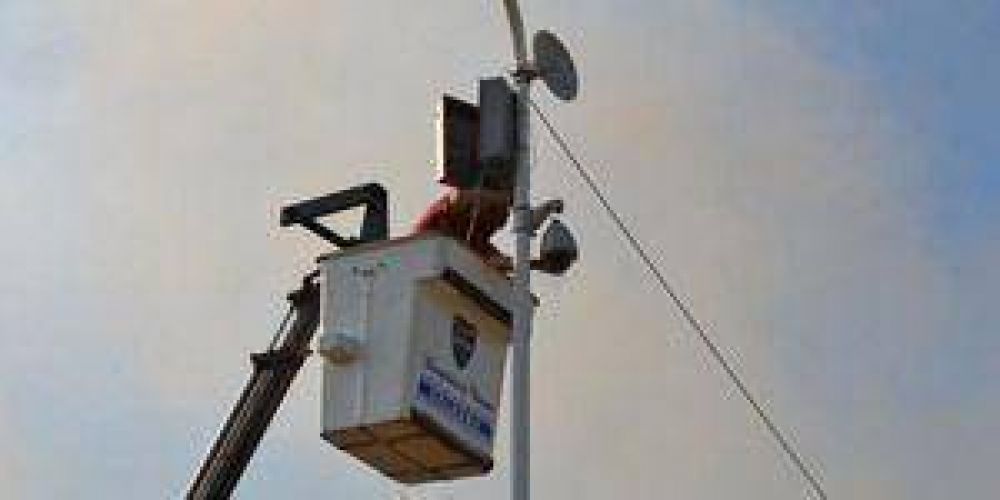 La municipalidad de Clorinda instala c�maras de seguridad