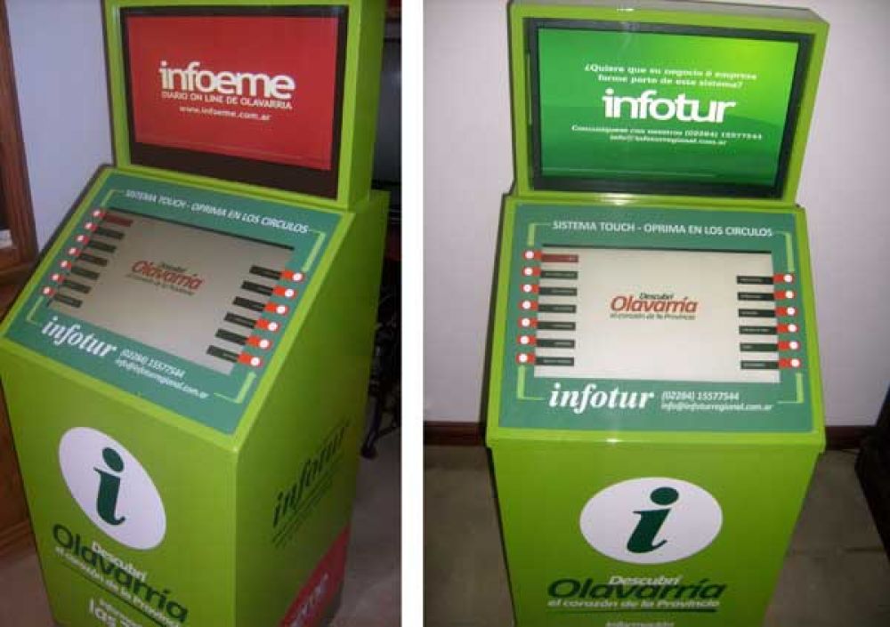 Infotur present� su nuevo puesto informativo interactivo