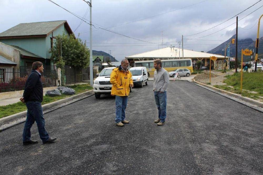 Sciurano conforme con el Plan de Obras que se ejecuta en la ciudad