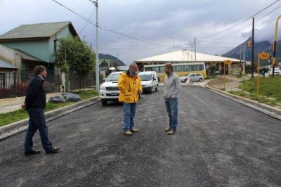 Sciurano conforme con el Plan de Obras que se ejecuta en la ciudad