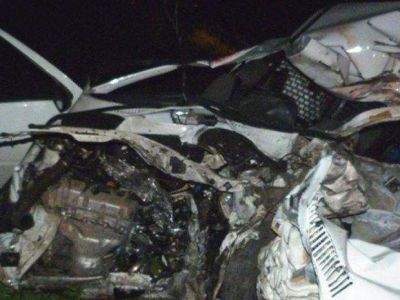 Dos hombres murieron en un brutal accidente de tr�nsito