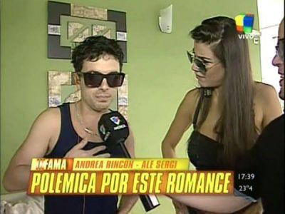 Ale Sergi: "Andrea es mi novia y la voy a acompa�ar a cualquier lado"