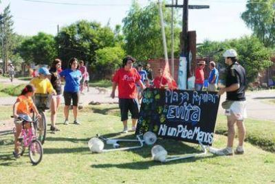 La militancia ocup� un espacio vac�o