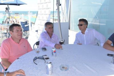 Cariglino se reuni� con Macri y Montenegro en Mar del Plata
