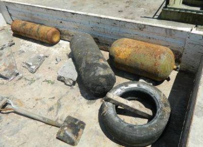 Obras Sanitarias se meti� en las cloacas donde hab�a basura, tubos de gas y �animales muertos! 