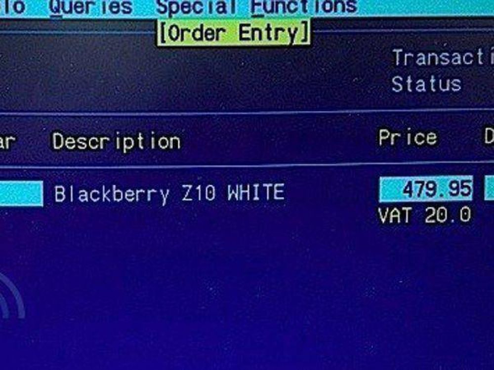 Se filtr� el precio del nuevo BlackBerry Z10