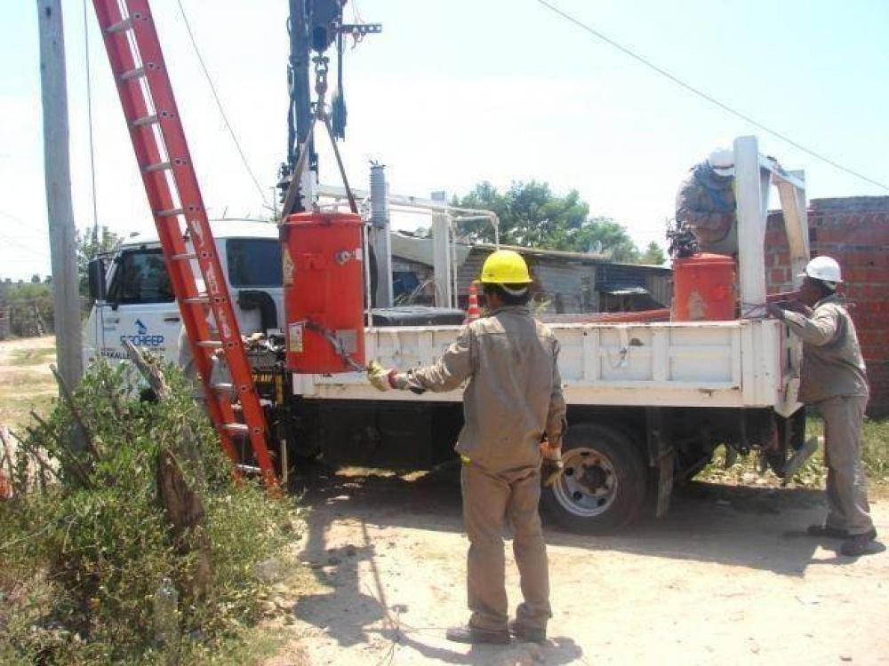 Repotencian el servicio energ�tico para el asentamiento Zampa