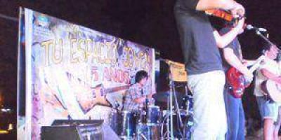 �Espacio joven� en la Fiesta de la Corvina