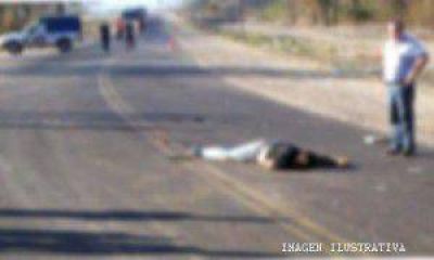 Nueva v�ctima de accidente de tr�nsito con motocicleta
