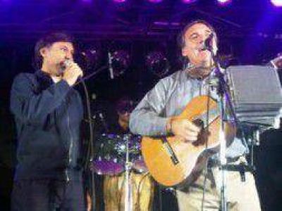 Facundo Saravia comparti� escenario con Ignacio Crotto en Tornquist