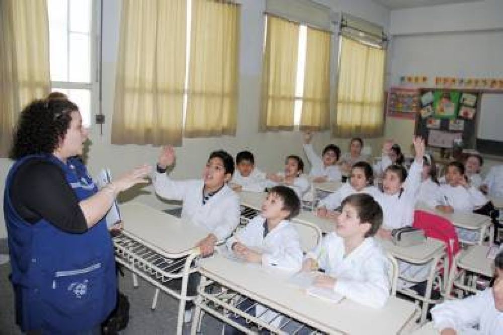 Menos de un mes, para que los m�s chicos vuelvan a la escuela
