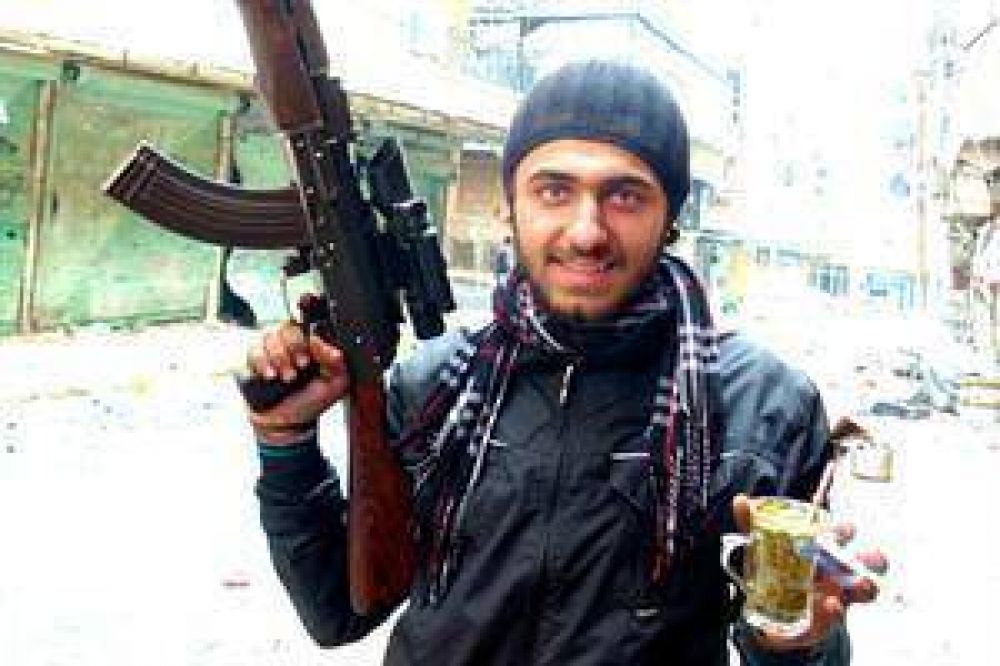 En Siria, el mate es la bebida de la rebeli�n y un bot�n de guerra