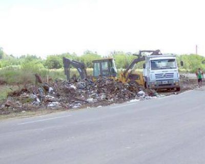 El municipio trabaja para liberar a la ciudad de los minibasurales