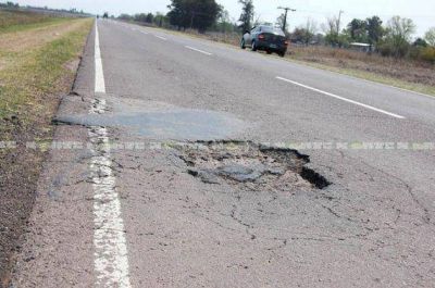 La producci�n chaque�a con el obst�culo del deterioro de las rutas nacionales