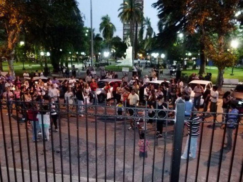 Primera movilizaci�n del a�o contra la inseguridad