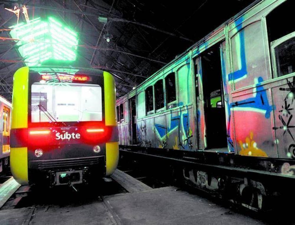 Por la antig�edad, planean renovar la mitad de los vagones del subte en dos a�os