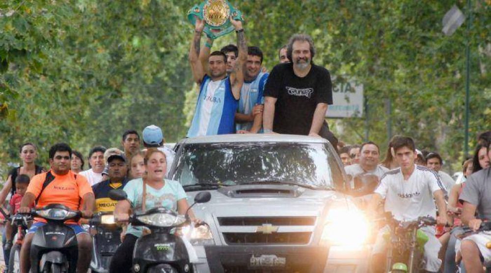 Regreso triunfal de Lucas Matthysse a Jun�n