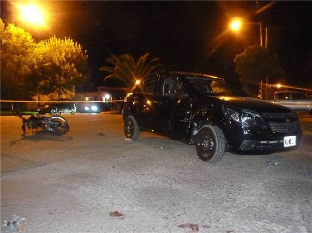 Falleci� uno de los motociclistas accidentados el s�bado
