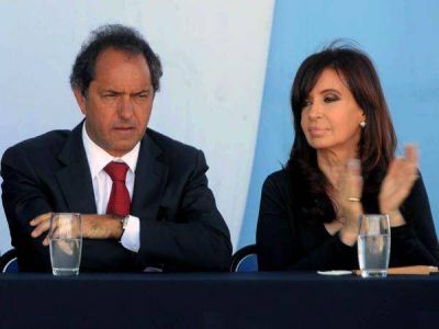 Vaticinio K: "Si Scioli enfrenta a Cristina, pierde"