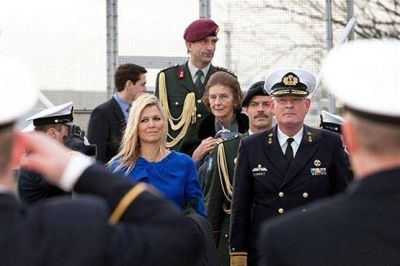 La primera foto de M�xima luego del anuncio de que ser� la pr�xima reina de Holanda
