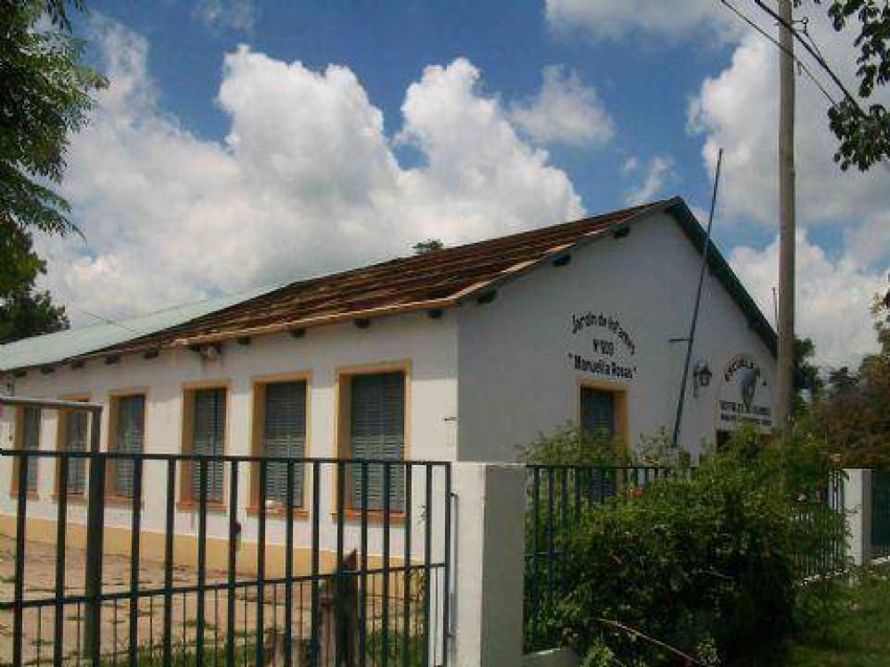 Ramallo: Realizan mejoras en escuelas y jardines de la ciudad