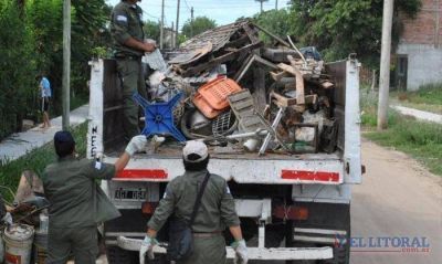 Dengue: preocupa la cantidad de elementos en desuso en patios