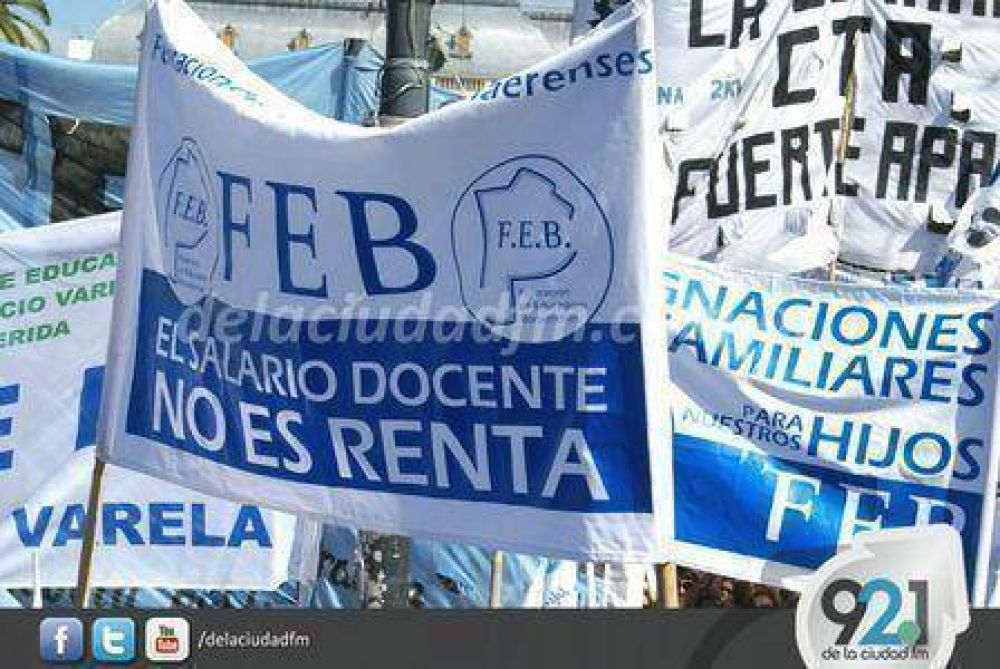 Los docentes de la FEB consideraron insuficiente el anuncio por ganancias	