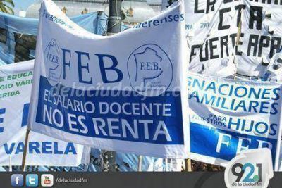 Los docentes de la FEB consideraron insuficiente el anuncio por ganancias	