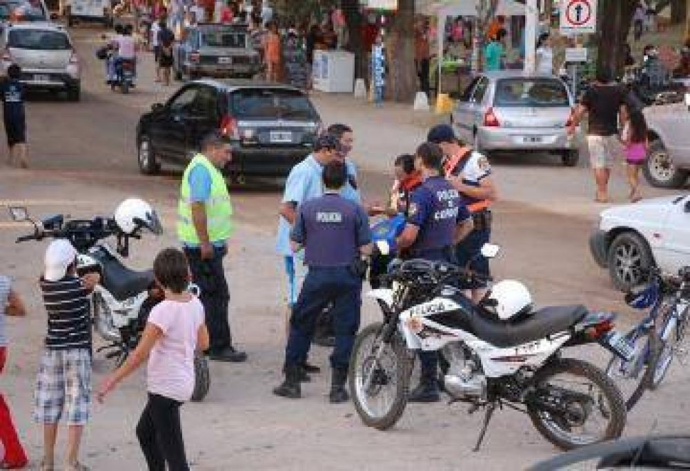 La Polic�a incrementa la vigilancia en el balneario de R�o Tercero.