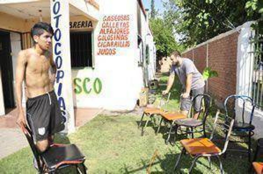 Un cortocircuito dej� p�rdidas totales en un kiosco	