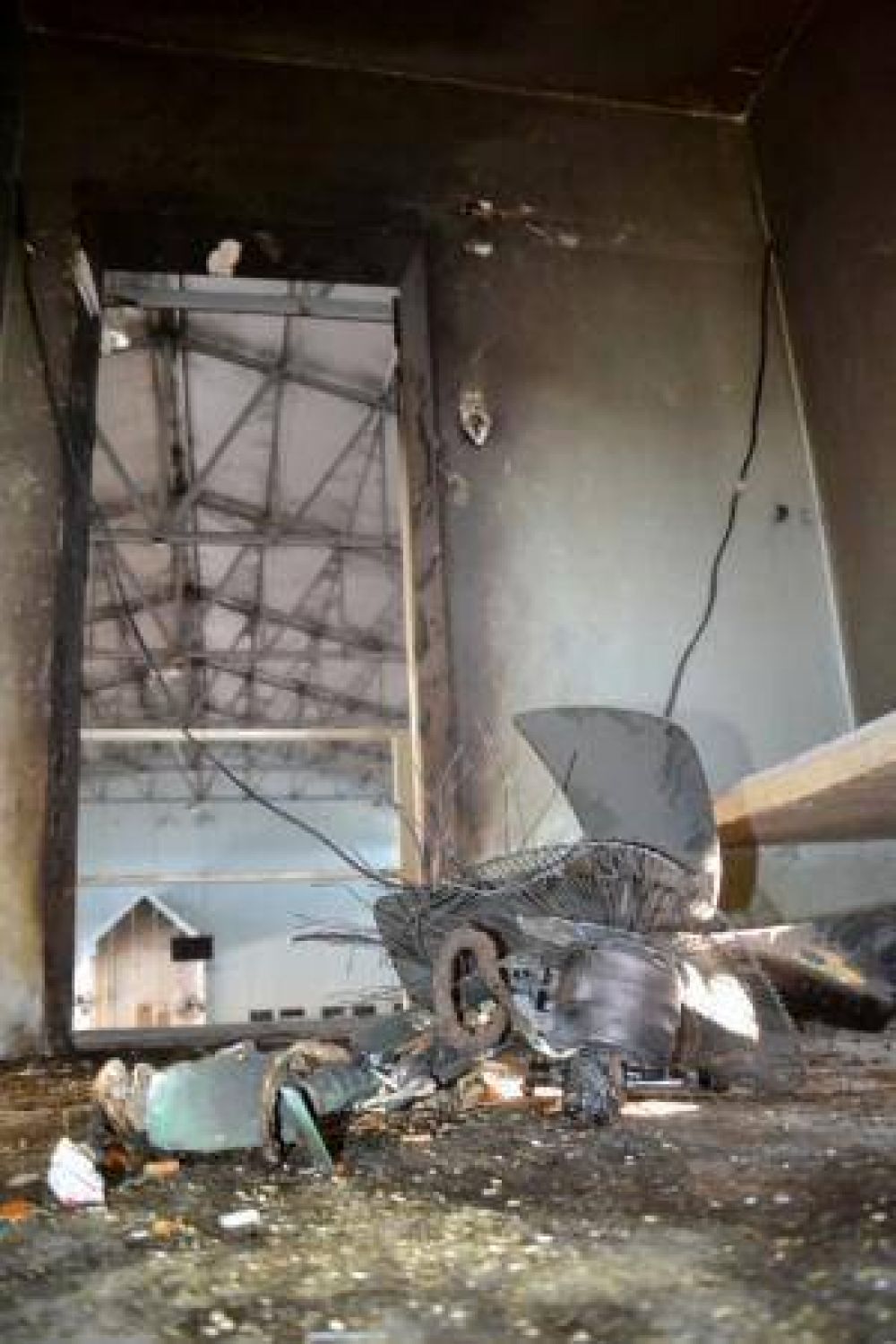 Muri� un interno de la alcaid�a de S�enz Pe�a que sufri� quemaduras