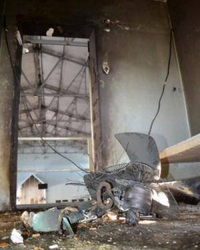 Muri� un interno de la alcaid�a de S�enz Pe�a que sufri� quemaduras