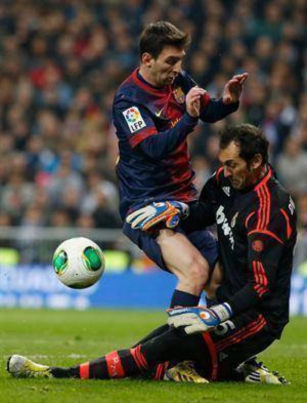 Messi dej� un casillero en blanco por primera vez en 2013